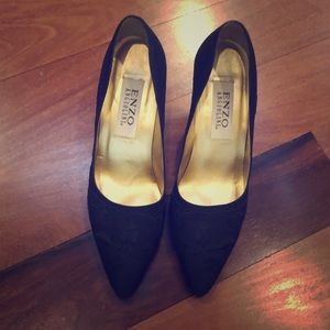 Enzo black shoes